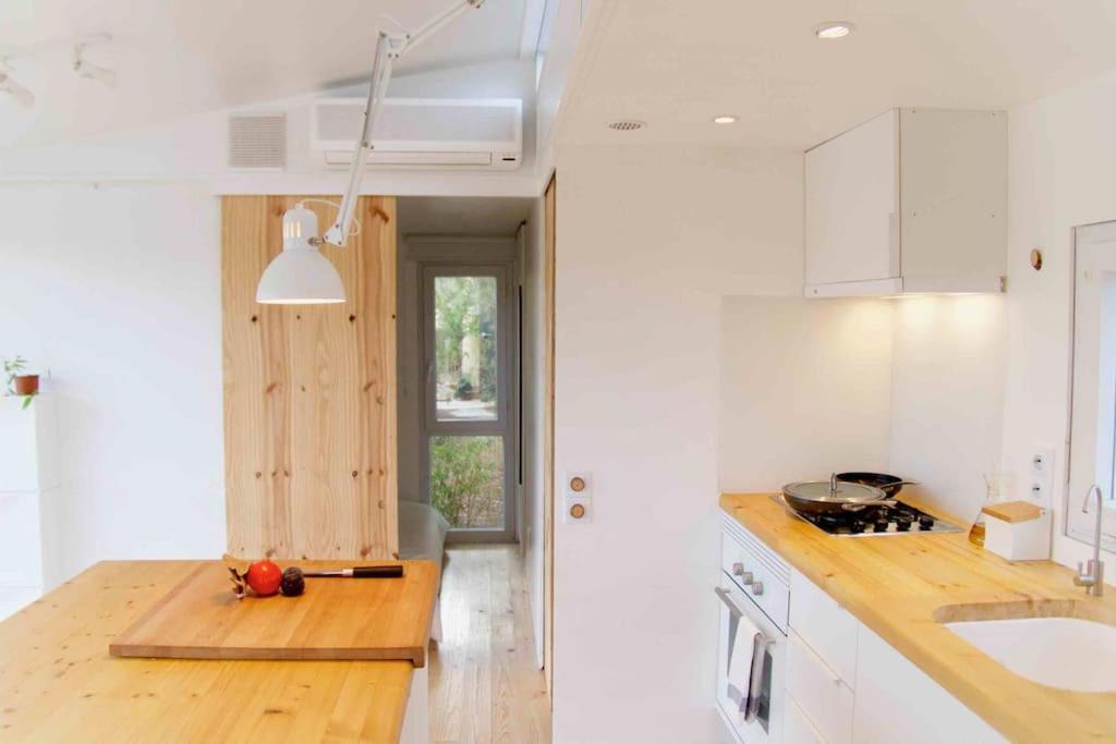 Eco Tiny Home & Office For Digital Nomads Vallmoll Ngoại thất bức ảnh